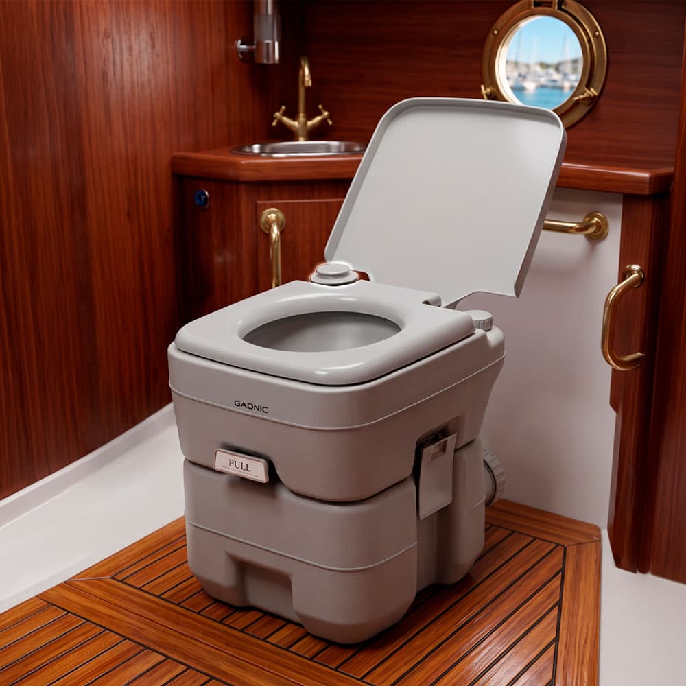 Inodoro químico portátil Gadnic 20L camping motorhome camper