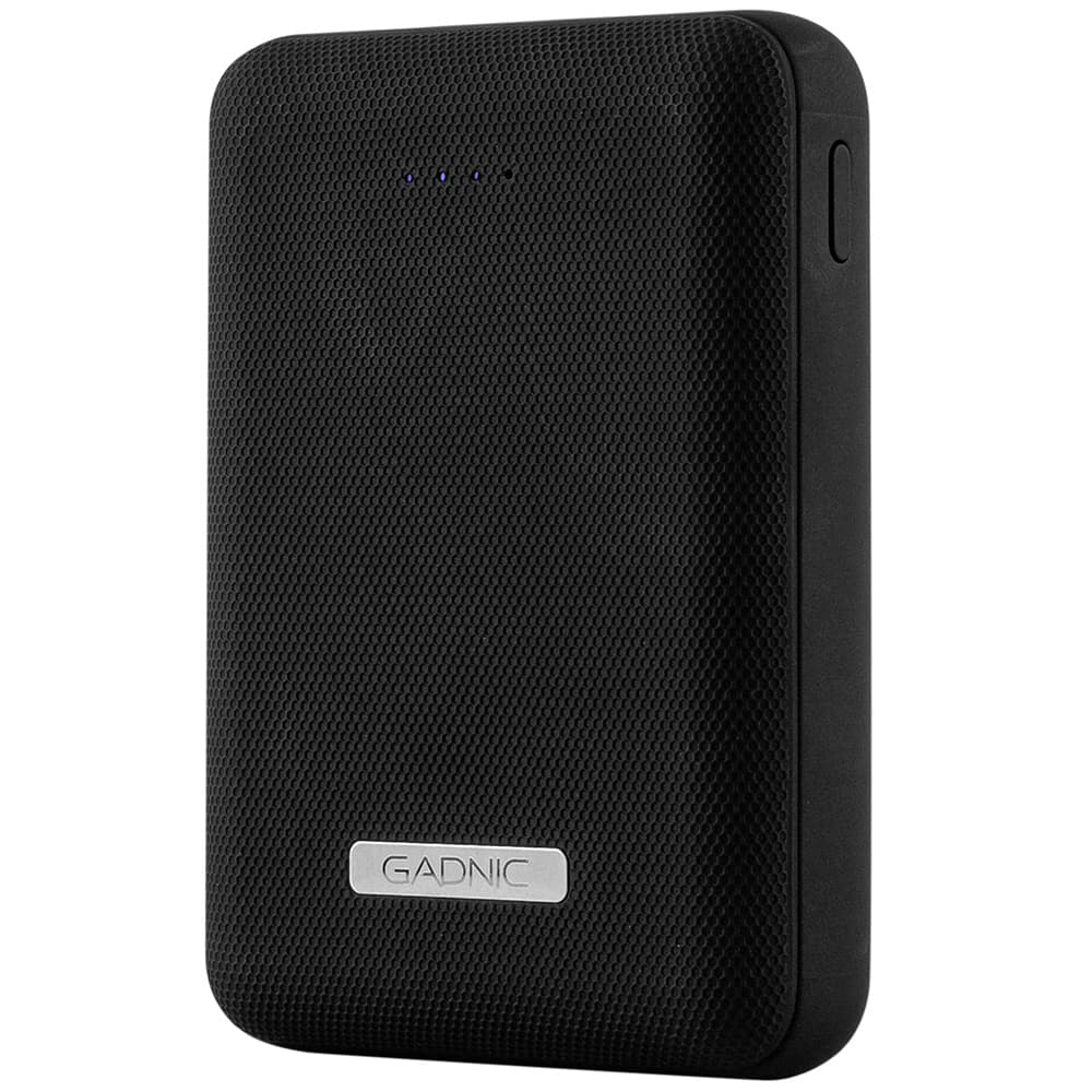 Cargador Portátil Gadnic BC-18 Mini 10000 mAh Carga Rápida 2 USB Outlet