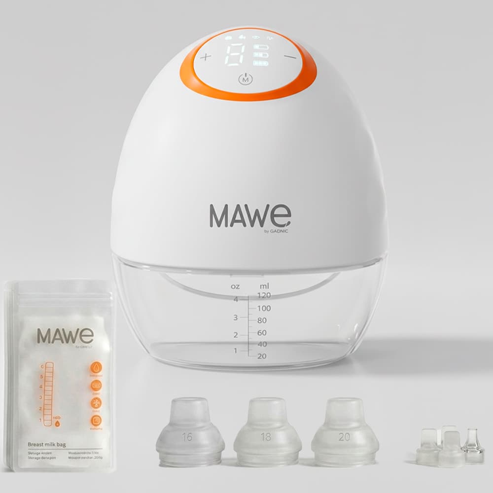 Sacaleche Eléctrico Mawe By Gadnic 9 Niveles 4 Modos Portátil 
