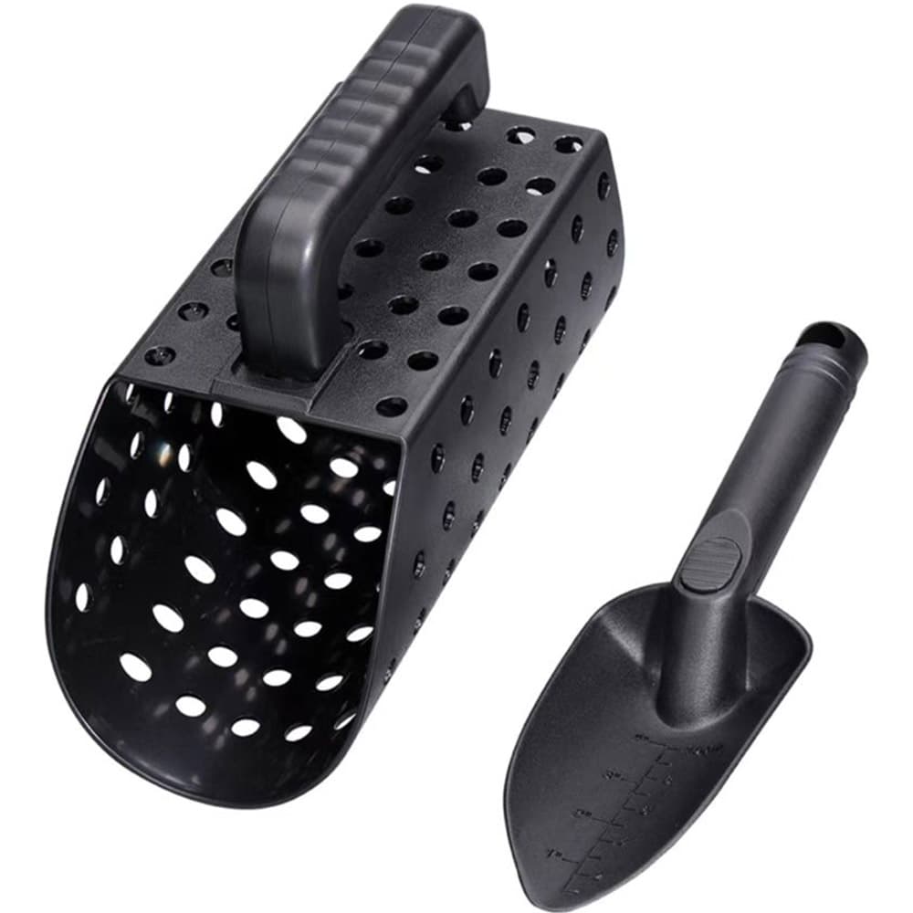 Juego de Pala y Tamiz Gadnic DETA01 Detección de Metales 