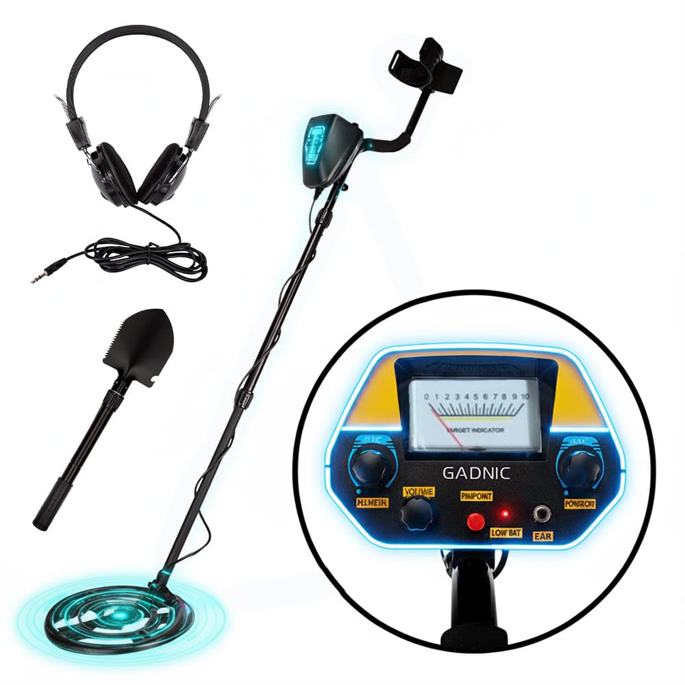 Detector de Metales Gadnic Profesional Alta Sensibilidad 