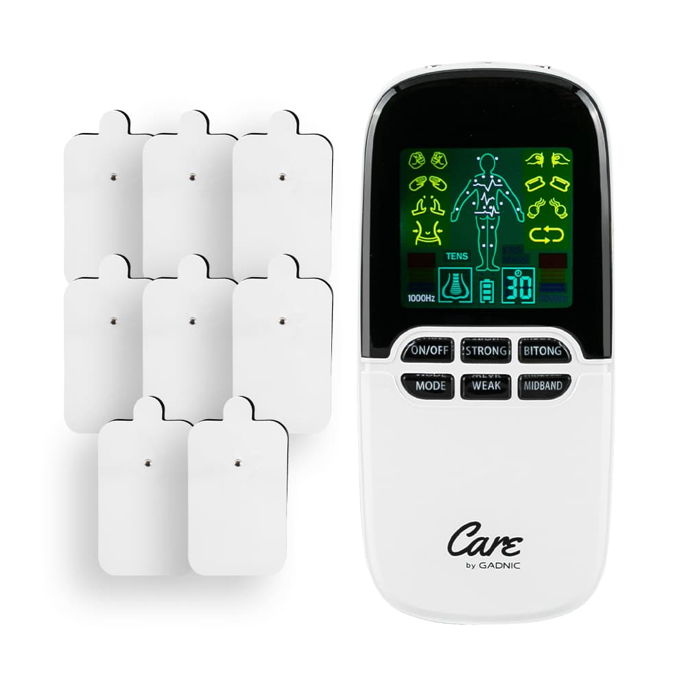 Electroestimulador Digital Portátil Gadnic 8 Electrodos 3000mhz Pantalla LCD 