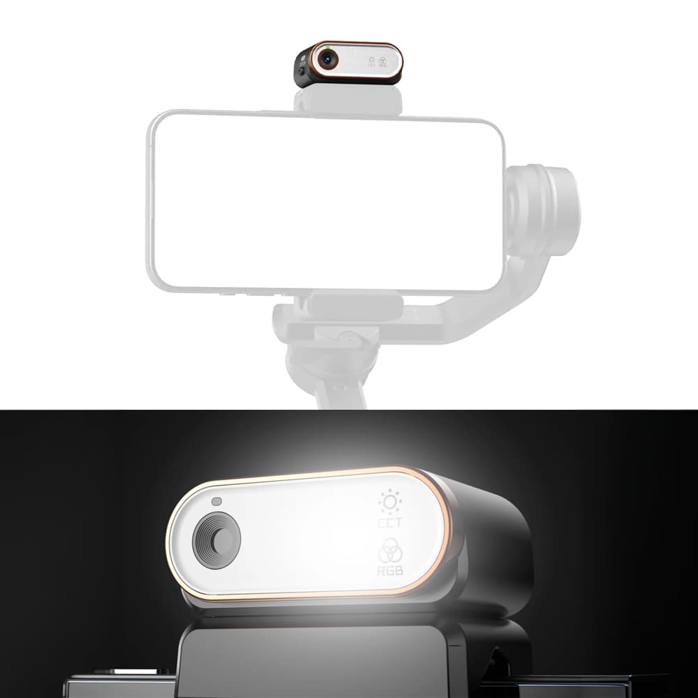 Sensor AI Tracker Hohem Para Gimbal M6 Y MT2 Seguimiento Con Luz RGB Integrada