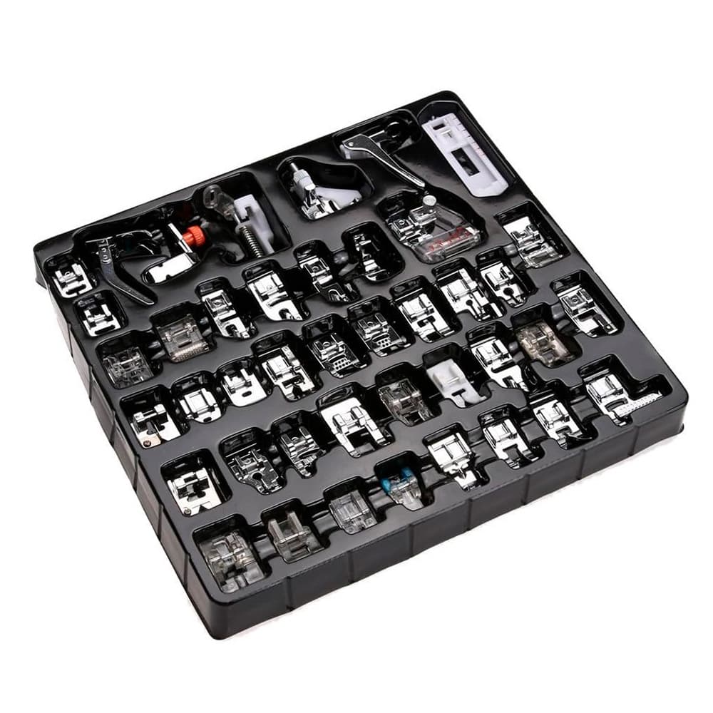 Kit de Prensatelas Para Máquina de Coser Gadnic 42 Piezas Multifuncionales 