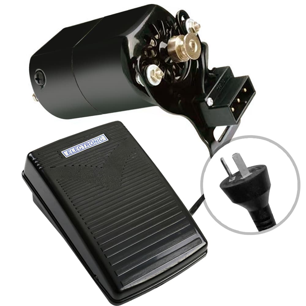Kit Motor Y Pedal Gadnic Para Máquina De Coser 120W
