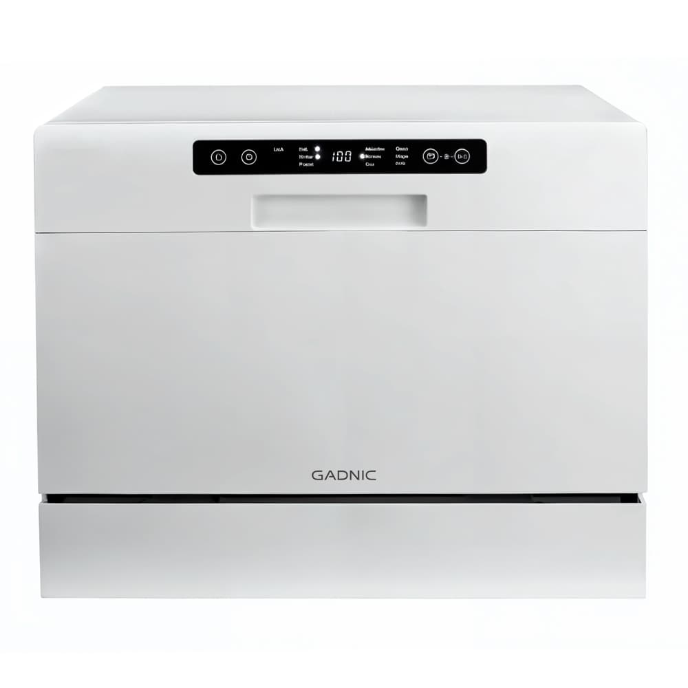 Lavavajillas De Mesada Gadnic Pro 6 Sets de Cubiertos 6 Programas De Lavado Secado Con Aire Caliente 