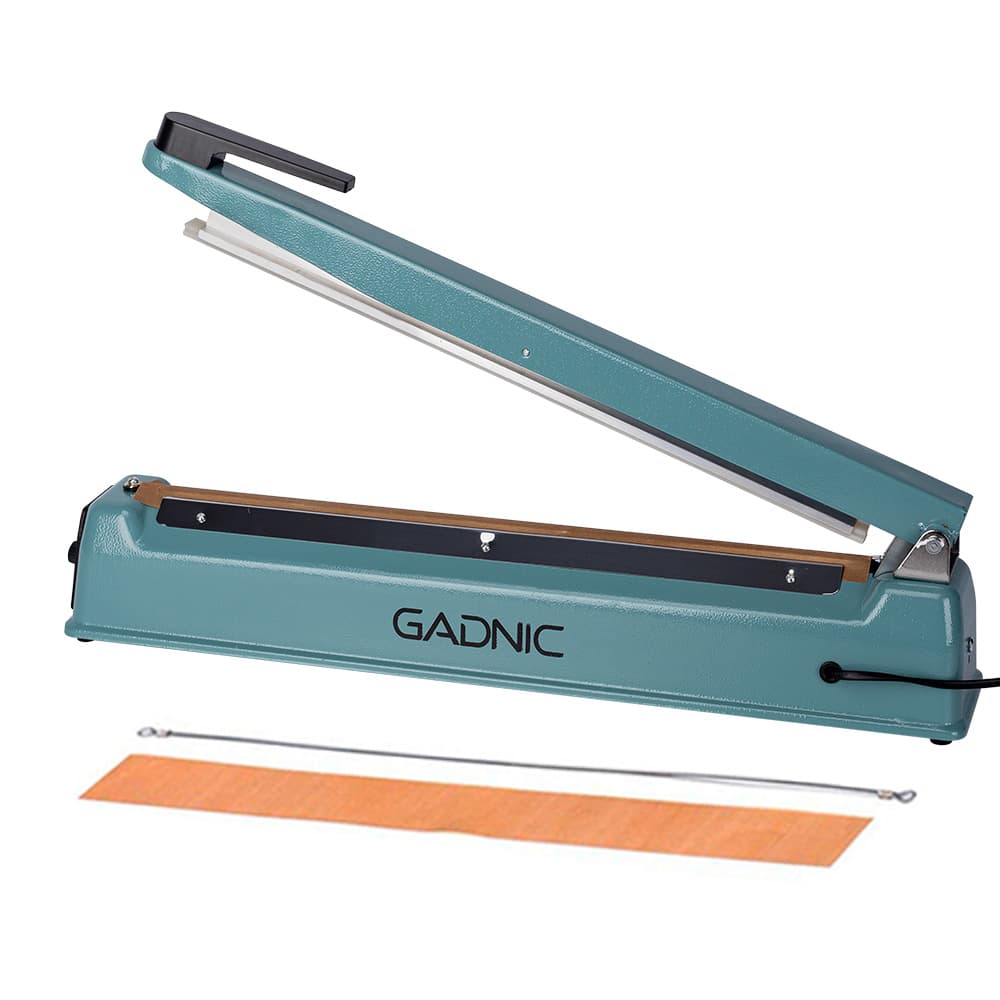 Selladora de Bolsas Gadnic S400 40cm c Regulador 8 Niveles Alta Potencia
