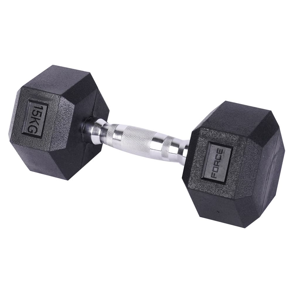 Mancuerna Hexagonal Force By Gadnic 15 Kg Outlet