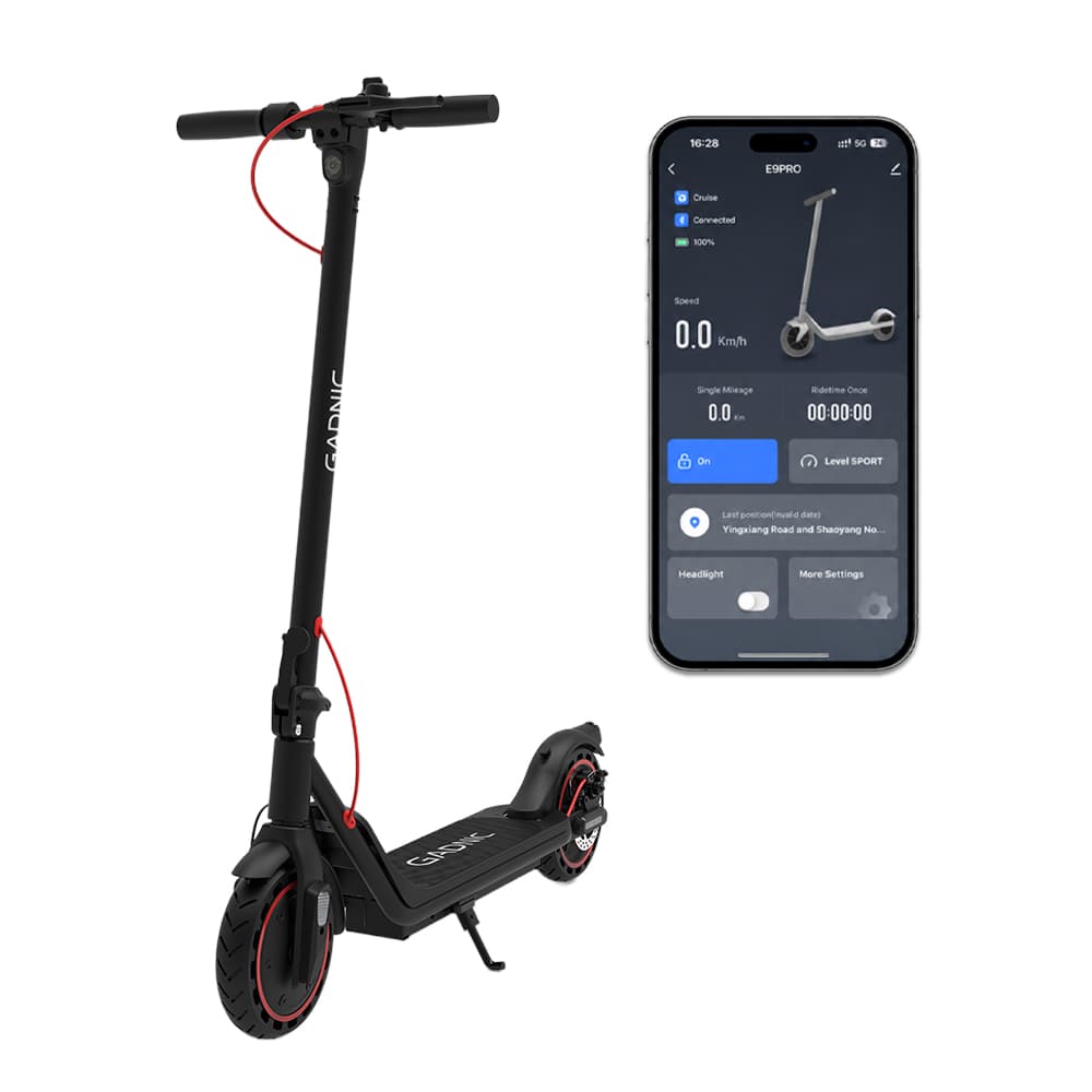 Monopatin Electrico Gadnic 250W Velocidad 25 Km H Autonomia 25 Km App Tuya Smart Freno A Disco Plegable