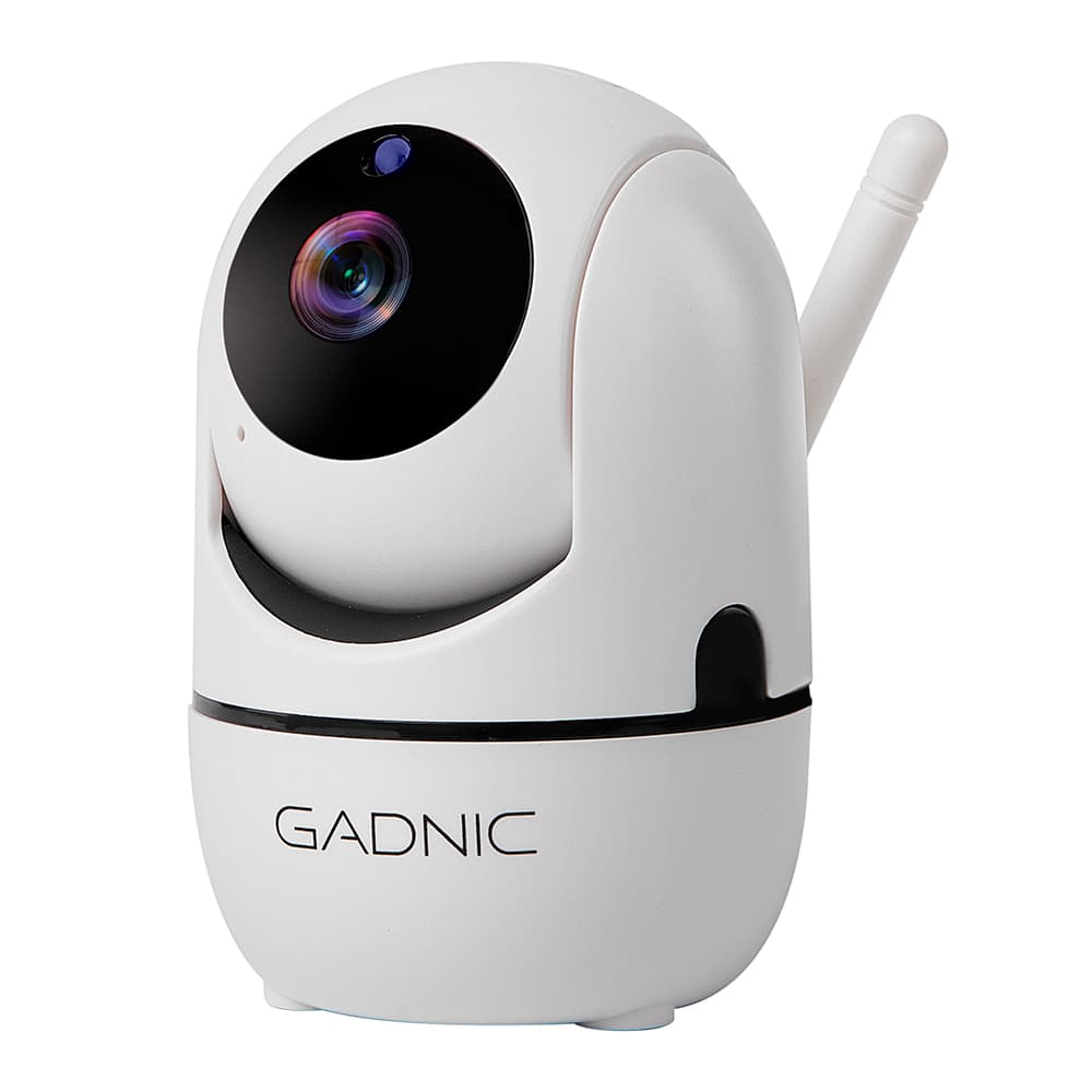 Cámara de Seguridad Gadnic Motorizada WiFi Micrófono Integrado Audio Bidireccional Rotación 355° Detección Movimiento 