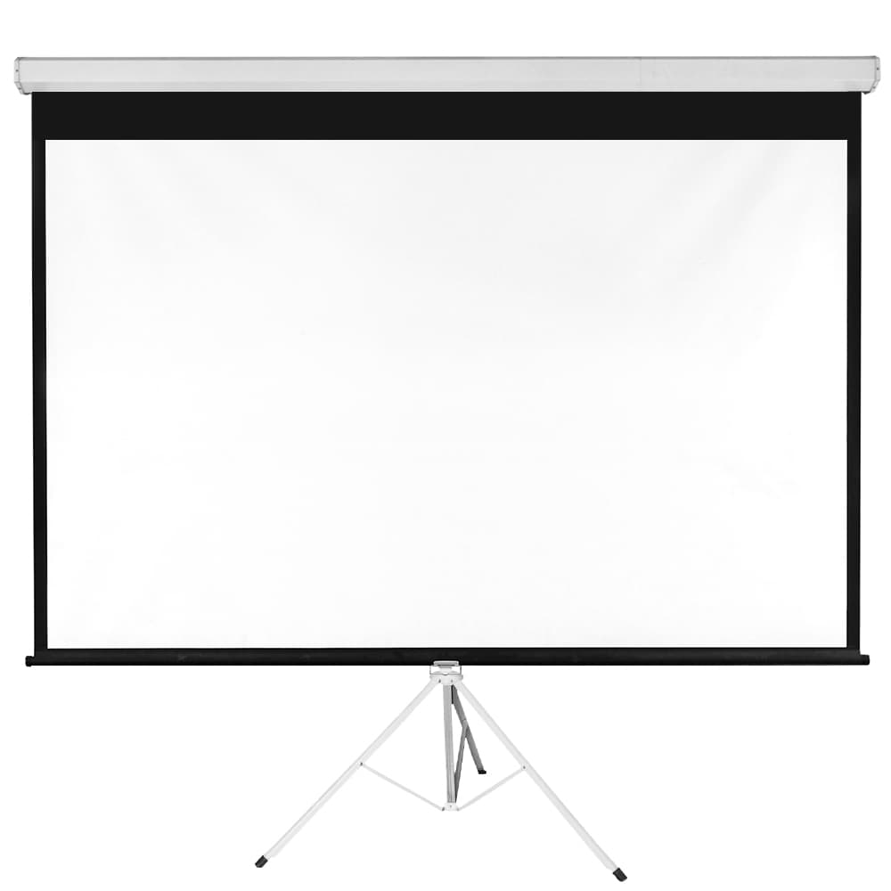 Pantalla Para Proyector Gadnic 100 Pulgadas Tripode 160 Grados Retractil Auto Lock Alta Estabilidad