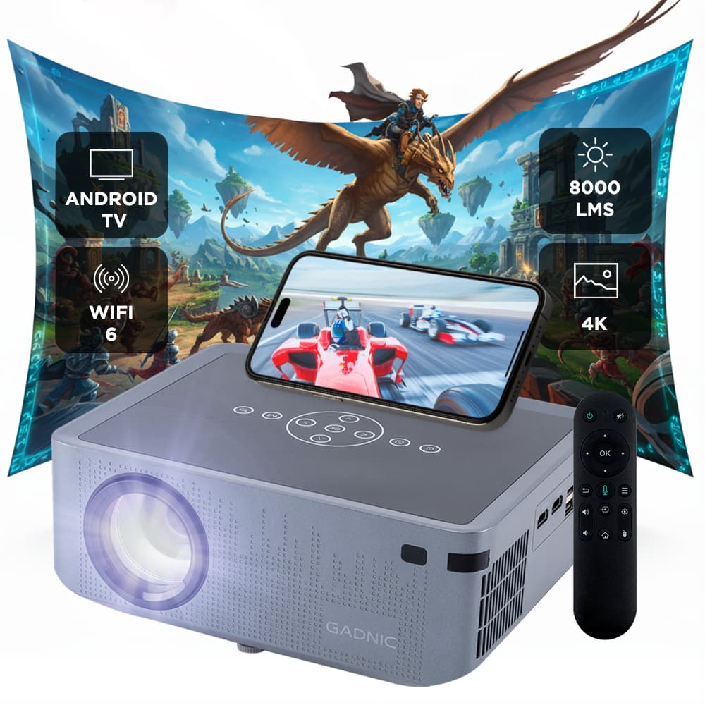 Proyector Gadnic Full HD 1080p Usado