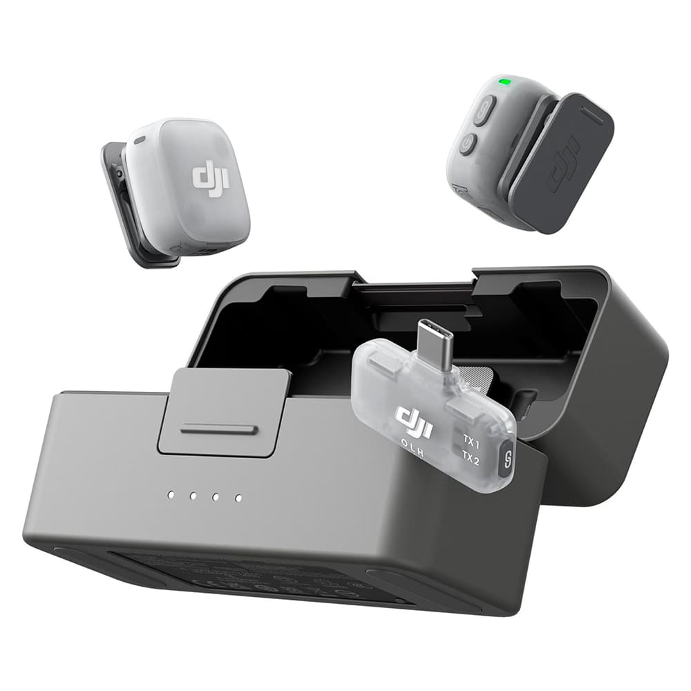 Micrófono Inalámbrico DJI Mic Mini 2 2 TX  1 RX Móvil  Estuche de Carga Outlet