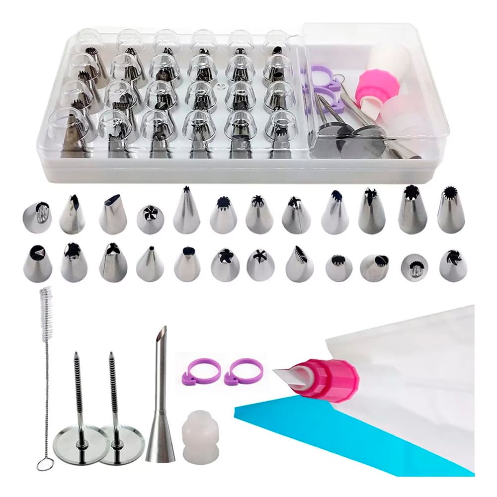 Kit de Pastelería Completo Gadnic Boquillas Profesionales Bolsas Outlet