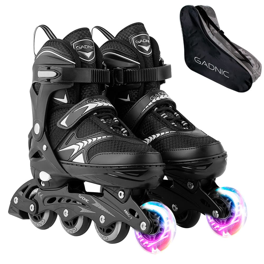 Roller Profesional Gadnic Aluminio Extensible Ruedas PU Con Luces Bolso De Transporte 