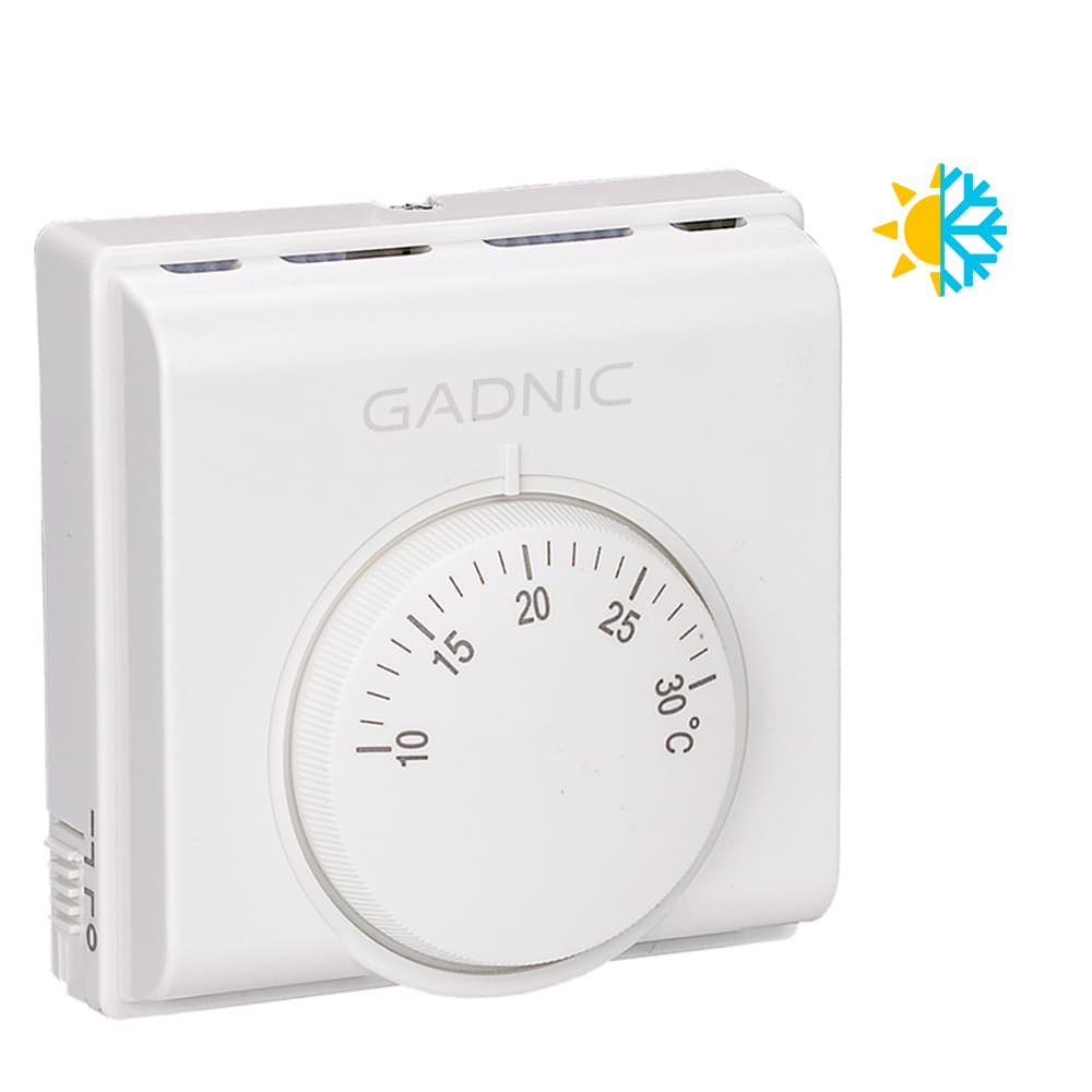 Termostato de Pared Gadnic Para Calefacción y Refrigeración 