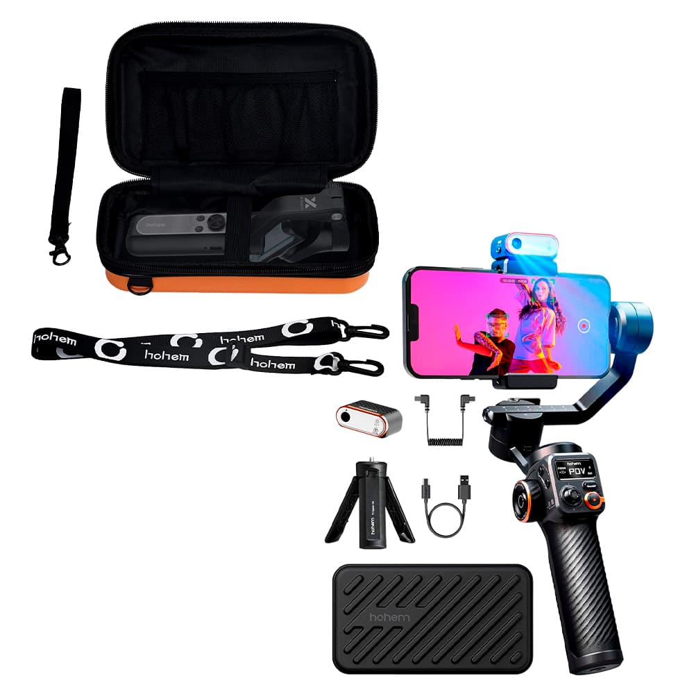 Kit Hohem Estabilizador Para Celular + Estuche Compacto