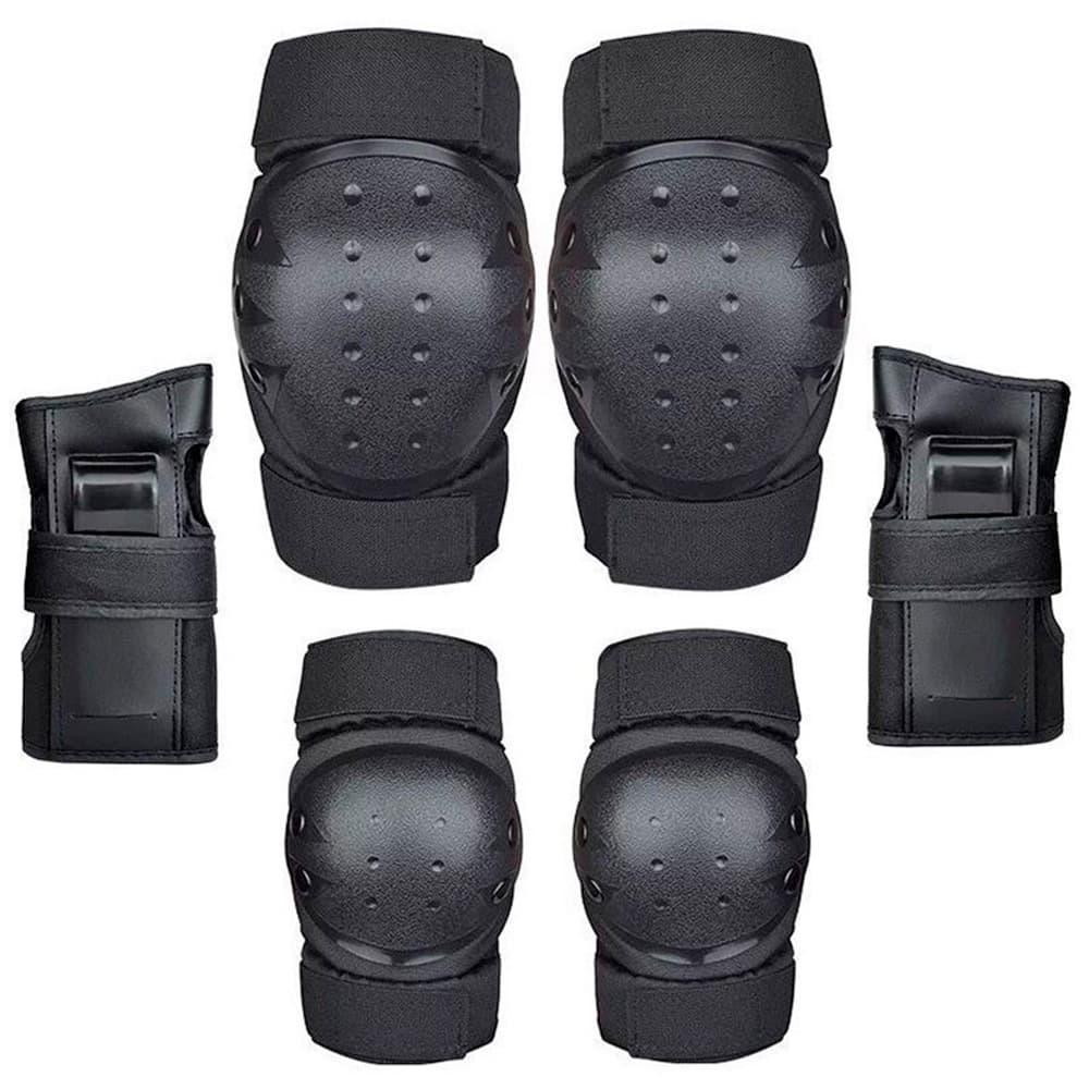 Kit de Protectores Para Patinaje Gadnic Protección Rodillera Codera Muñequeras